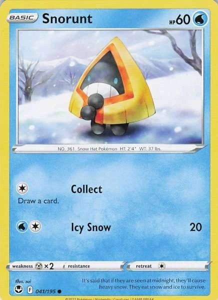 Snorunt - Silver Tempest #041/195
