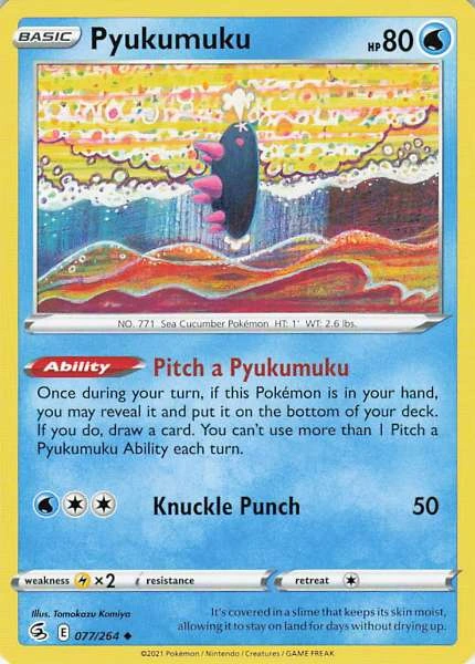 Pyukumuku - Fusion Strike #077/264