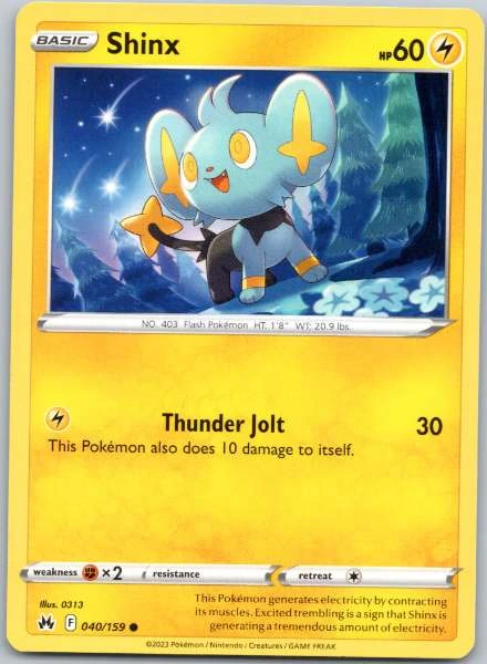 Shinx - Crown Zenith #040/159
