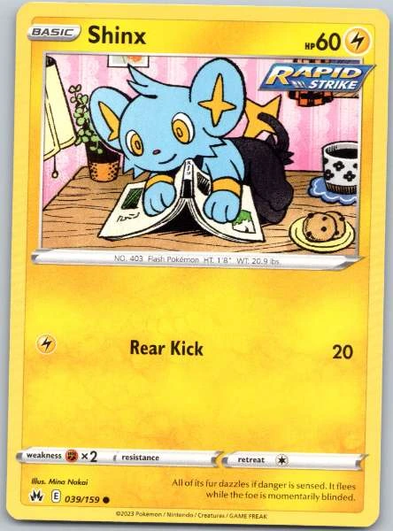 Shinx - Crown Zenith #039/159