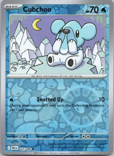 Cubchoo - Black Bolt #025/086
