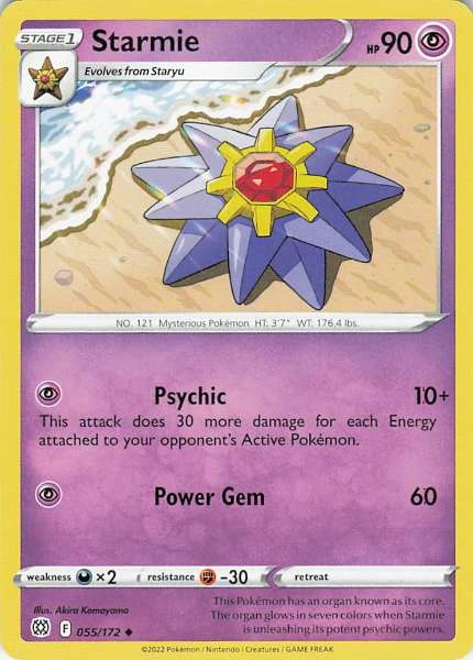 Starmie - Brilliant Stars #055/172