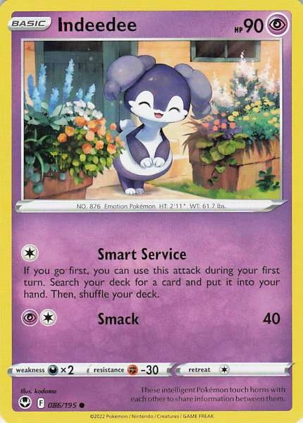 Indeedee - Silver Tempest #086/195