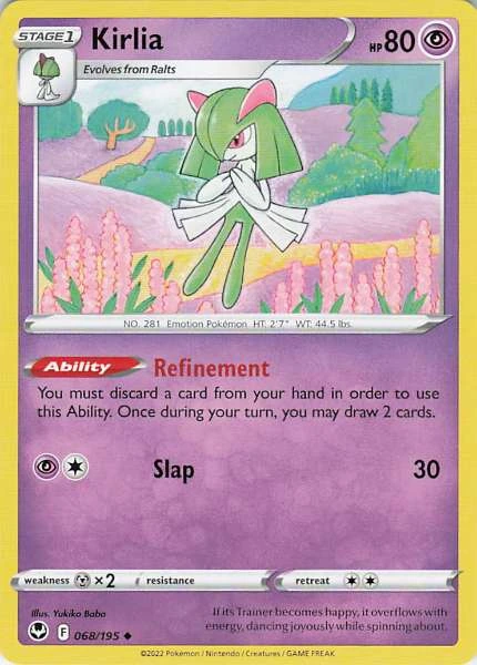 Kirlia - Silver Tempest #068/195