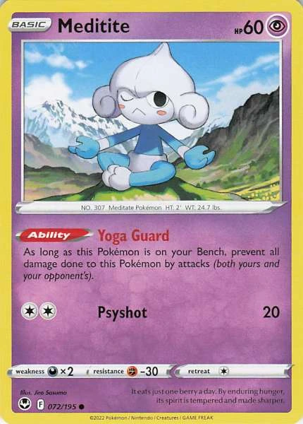 Meditite - Silver Tempest #072/195