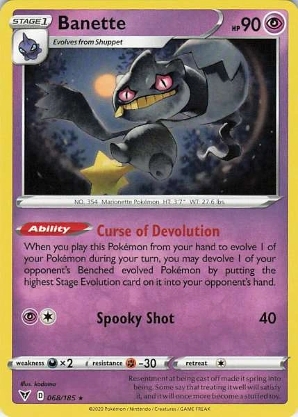 Banette - Vivid Voltage #068/185