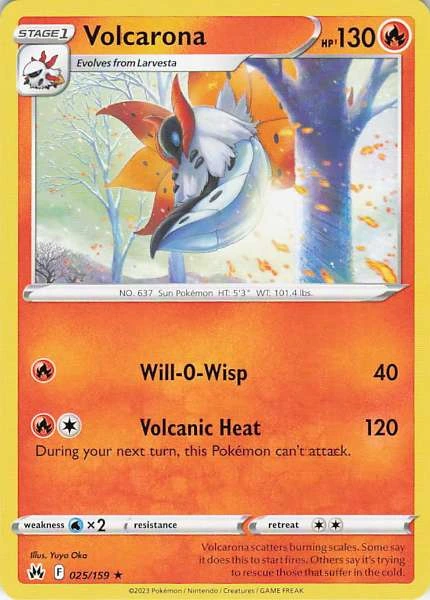 Volcarona - Crown Zenith #025/159