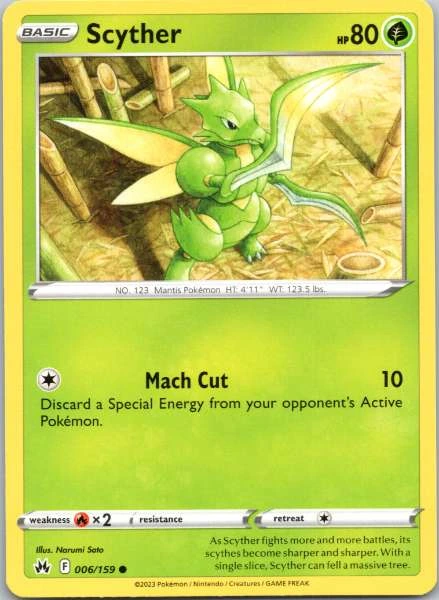 Scyther - Crown Zenith #006/159
