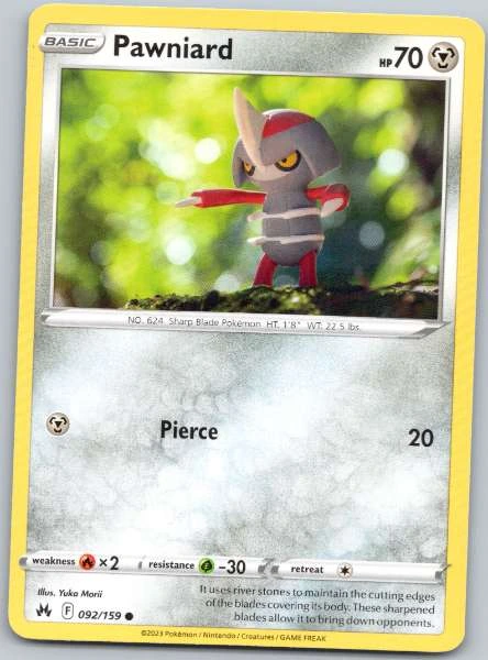 Pawniard - Crown Zenith #092/159