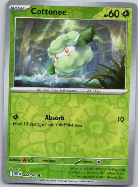 Cottonee - White Flare #004/086