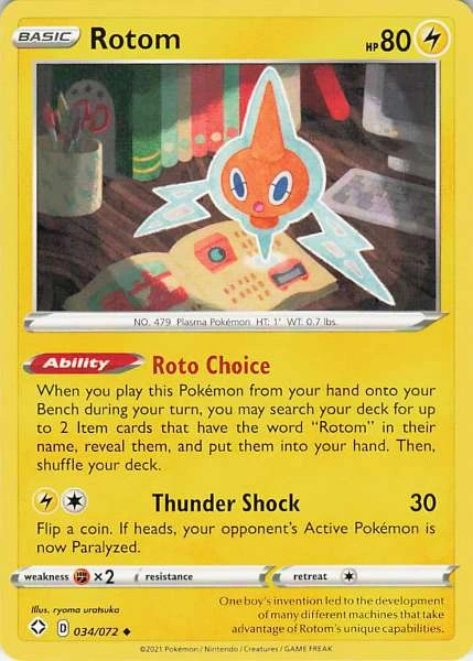 Rotom - Shining Fates #034/072