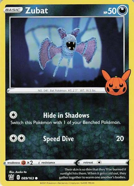 Zubat - Battle Styles #089/163