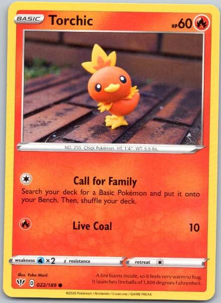 Torchic - Darkness Ablaze #022/189