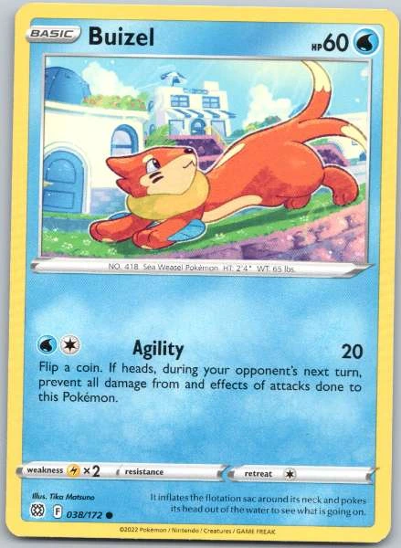 Buizel - Brilliant Stars #038/172