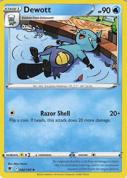 Dewott - Astral Radiance #042/189