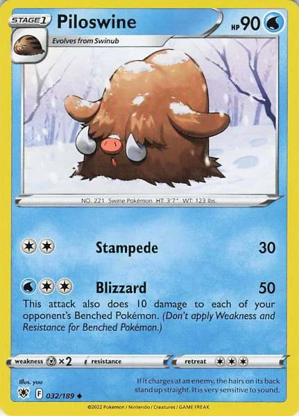 Piloswine - Astral Radiance #032/189