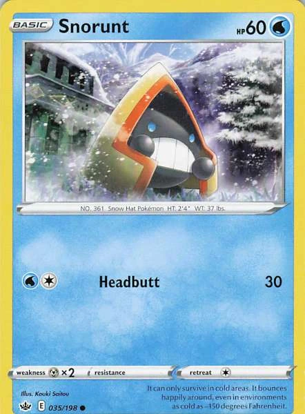Snorunt - Chilling Reign #035/198