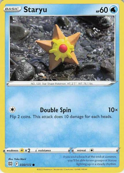 Staryu - Brilliant Stars #030/172