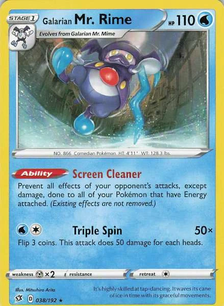 Galarian Mr. Rime - Rebel Clash #038/192