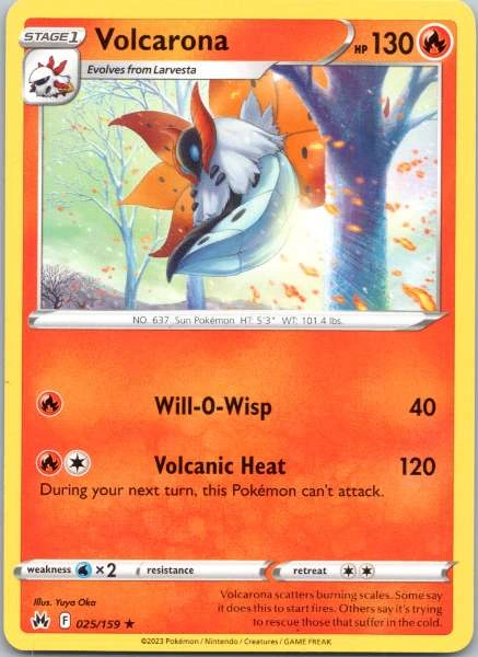 Volcarona - Crown Zenith #025/159