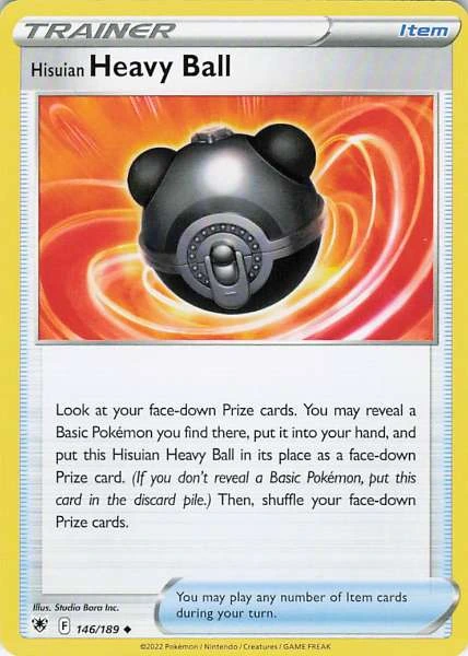 Hisuian Heavy Ball - Astral Radiance #146/189