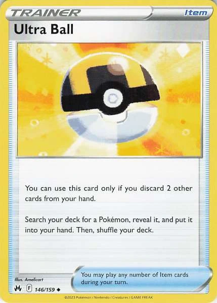 Ultra Ball - Crown Zenith #146/159