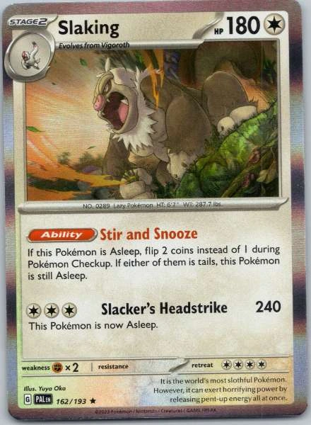 Slaking - Paldea Evolved #162/193