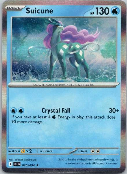 Suicune - Phantasmal Flames #026/094