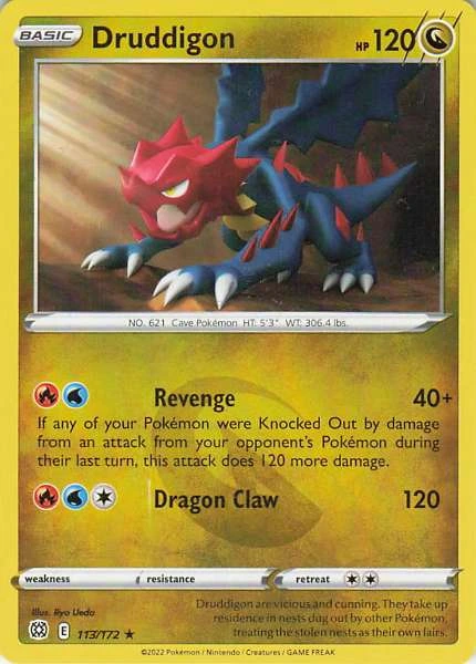 Druddigon - Brilliant Stars #113/172