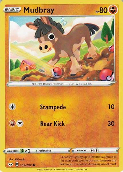 Mudbray - Sword & Shield #105/202