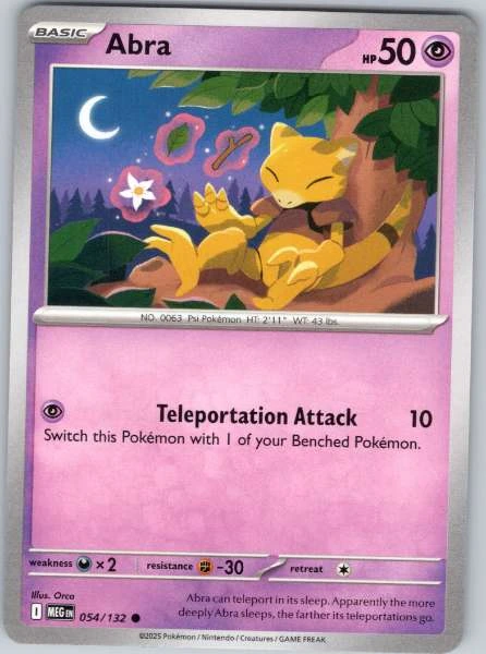 Abra - Mega Evolution #054/132