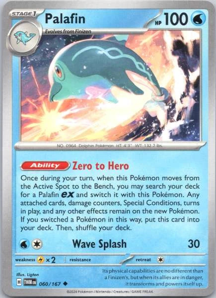 Palafin - Twilight Masquerade #060/167