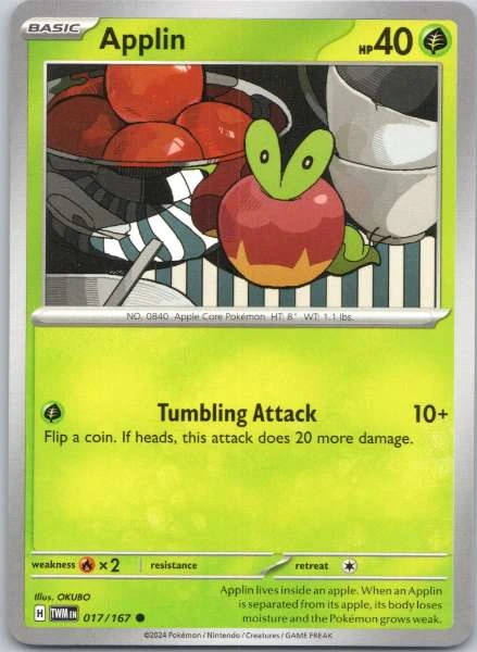 Applin - Twilight Masquerade #017/167
