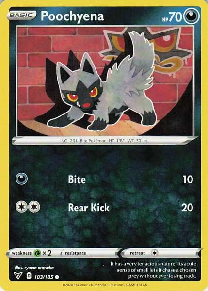 Poochyena - Vivid Voltage #103/185