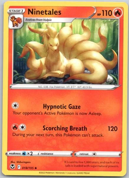 Ninetales - Silver Tempest #018/195