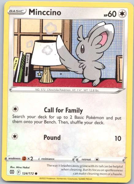 Minccino - Brilliant Stars #124/172