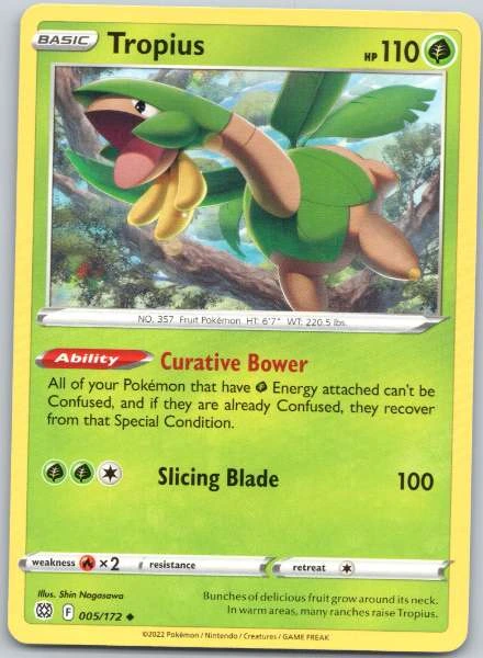 Tropius - Brilliant Stars #005/172