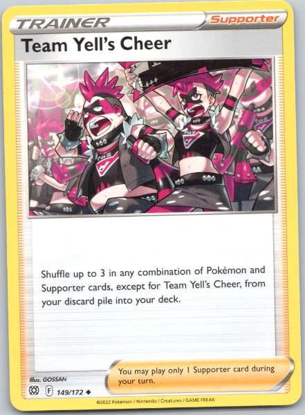 Team Yell's Cheer - Brilliant Stars #149/172