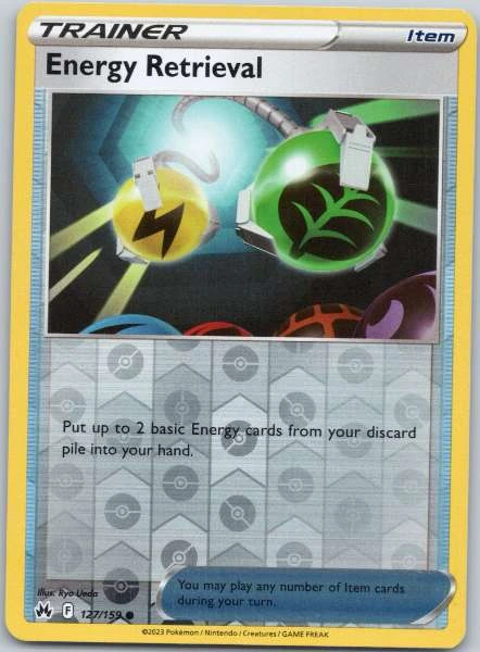 Energy Retrieval Holo - Crown Zenith #127/159
