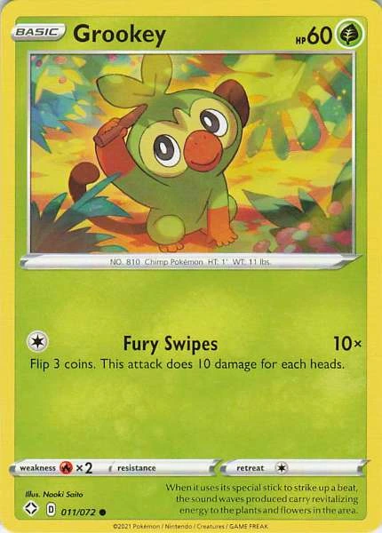Grookey - Shining Fates #011/072