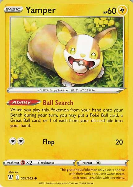 Yamper - Battle Styles #052/163