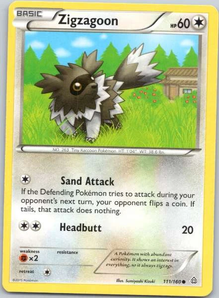 Zigzagoon - Primal Clash #111/160