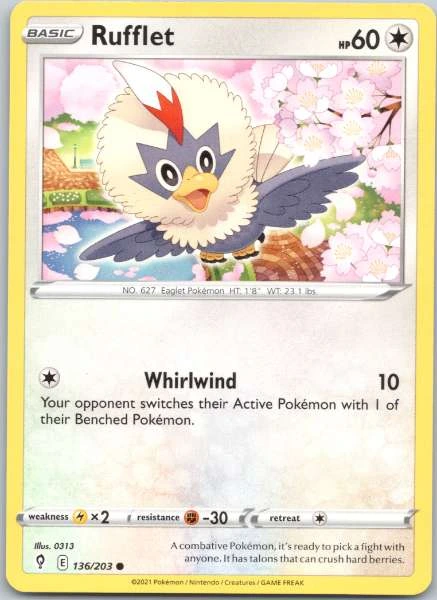 Rufflet - Evolving Skies #136/203