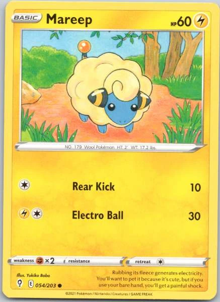 Mareep - Evolving Skies #054/203