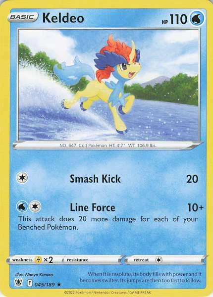 Keldeo - Astral Radiance #045/189