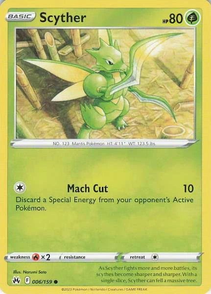 Scyther - Crown Zenith #006/159