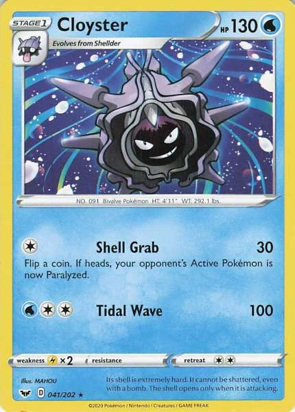 Cloyster - Sword & Shield #041/202