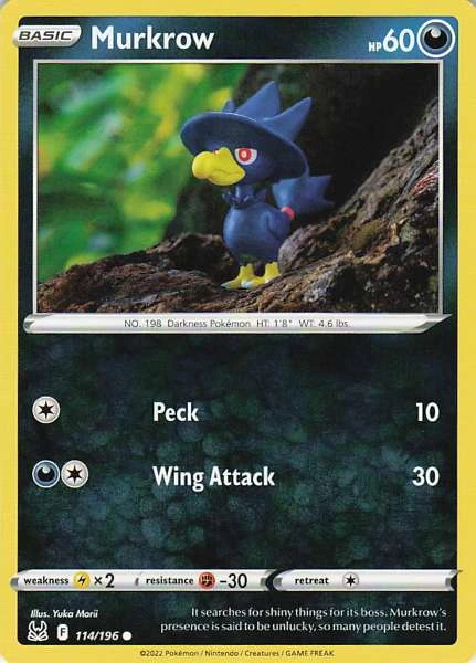 Murkrow - Lost Origin #114/196