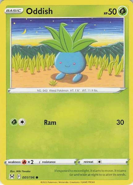 Oddish - Lost Origin #001/196