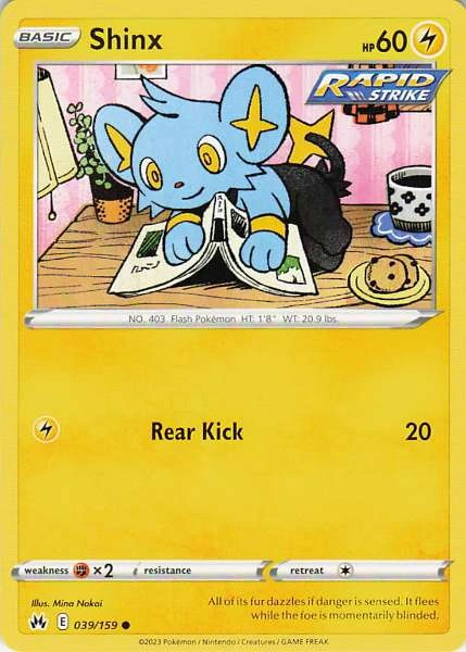 Shinx - Crown Zenith #039/159